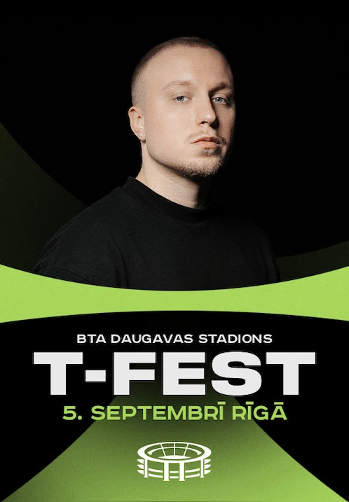 T-Fest lielais koncerts Rīgā