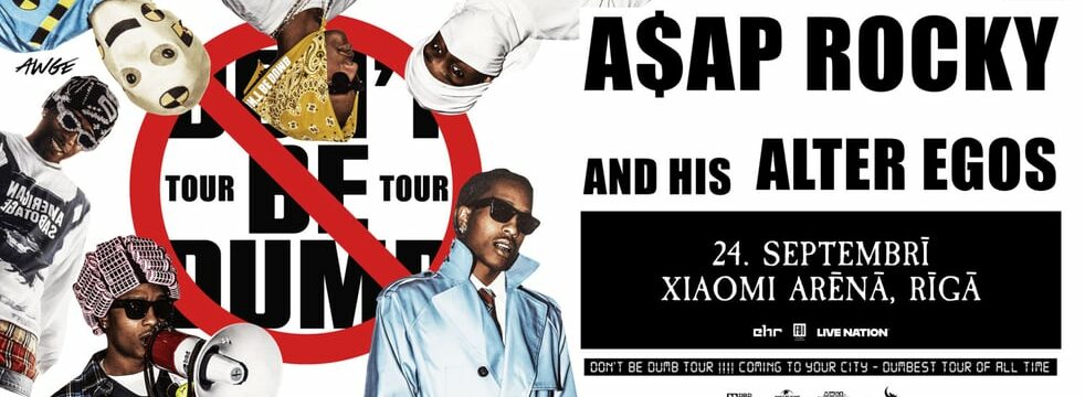 A$AP Rocky – Don’t Be Dumb World Tour