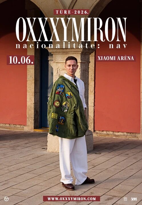 Oxxxymiron Tour 2026 'Nationality: No'