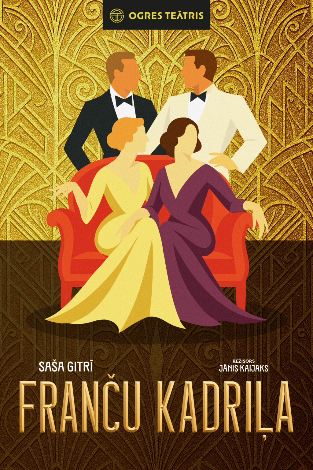 Ogres teātra izrāde | Saša Gitrī FRANČU KADRIĻA