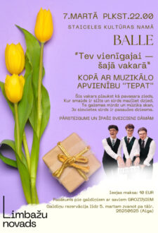 Balle "Tev vieīgajai – šajā vakarā"
