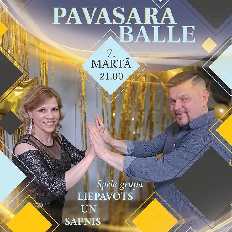 PAVASARA BALLE ar grupu LIEPAVOTS UN SAPNIS