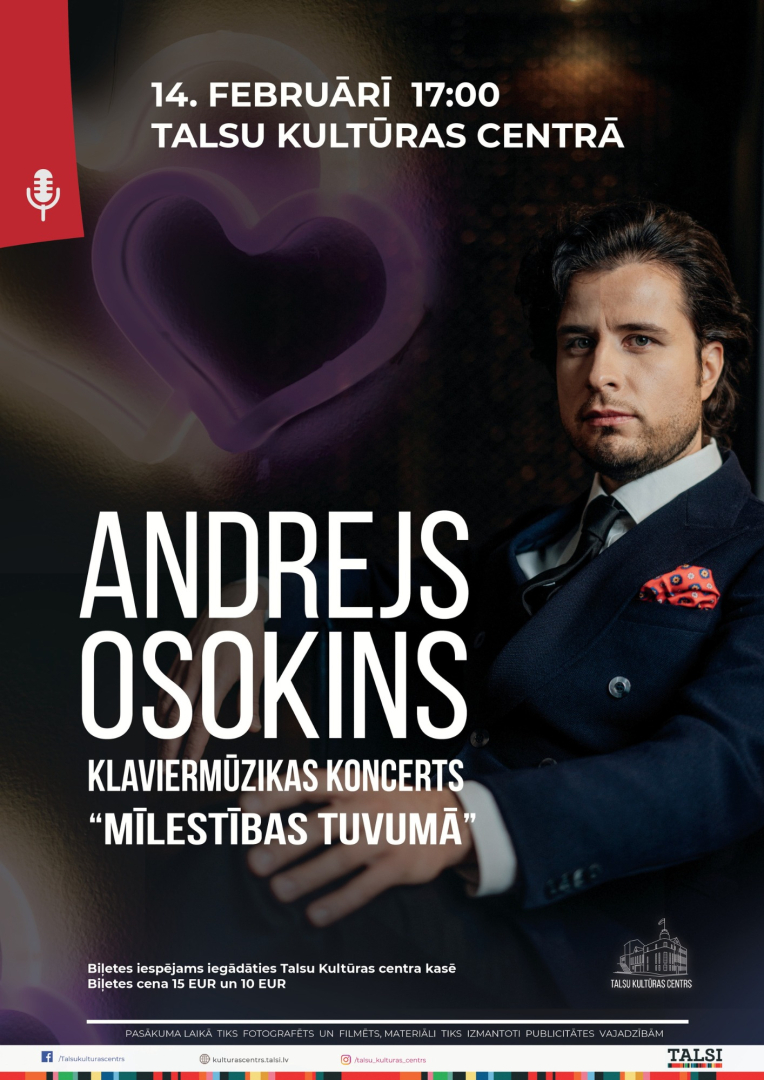 Andreja Osokina koncerts „Mīlestības tuvumā”