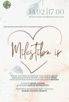 Koru koncerts “Mīlestība ir”