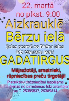 Tirgus Aizkrauklē