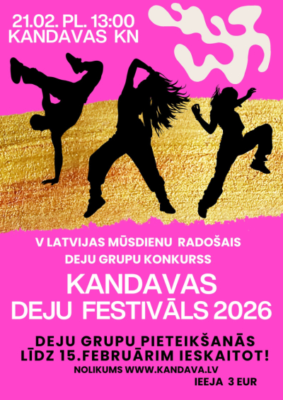 Kandavas deju festivāls 2026