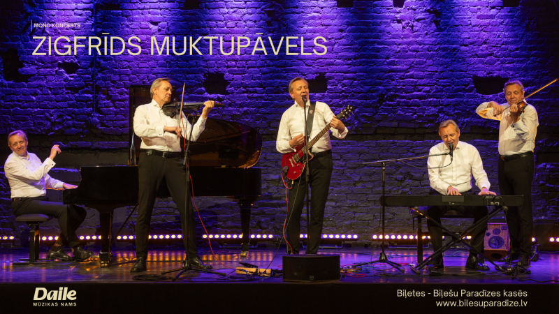 ZIGFRĪDS MUKTUPĀVELS 75 | MONO KONCERTS