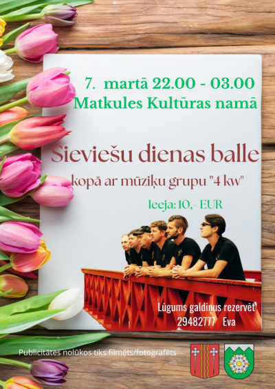 Sieviešu dienas balle Matkulē