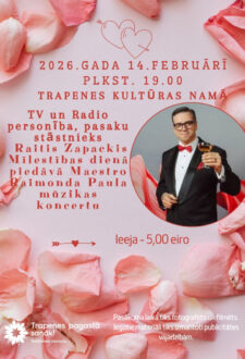 Mīlestības dienā piedāvā Maestro Raimonda Paula mūzikas koncerts