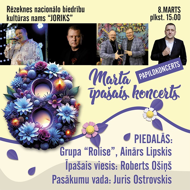 8. marta īpašais koncerts