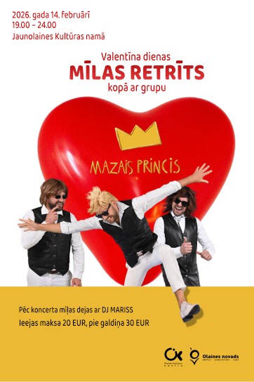 Valentīna dienas MĪLAS RETRĪTS kopā ar grupu MAZAIS PRINCIS!