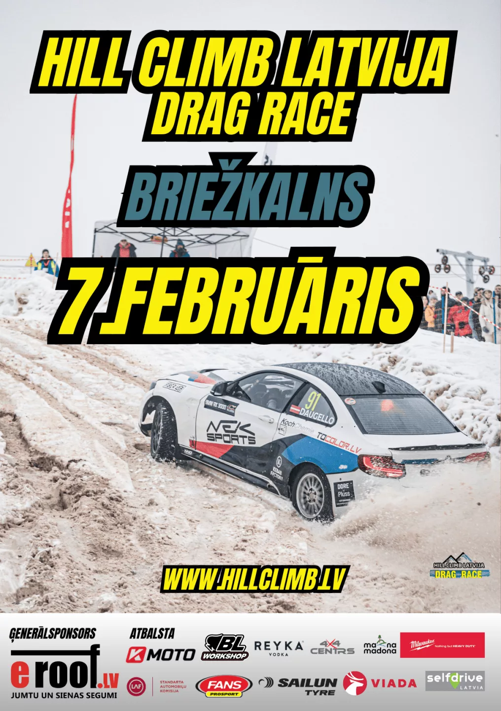 Hill Climb Latvija Drag Race 2026