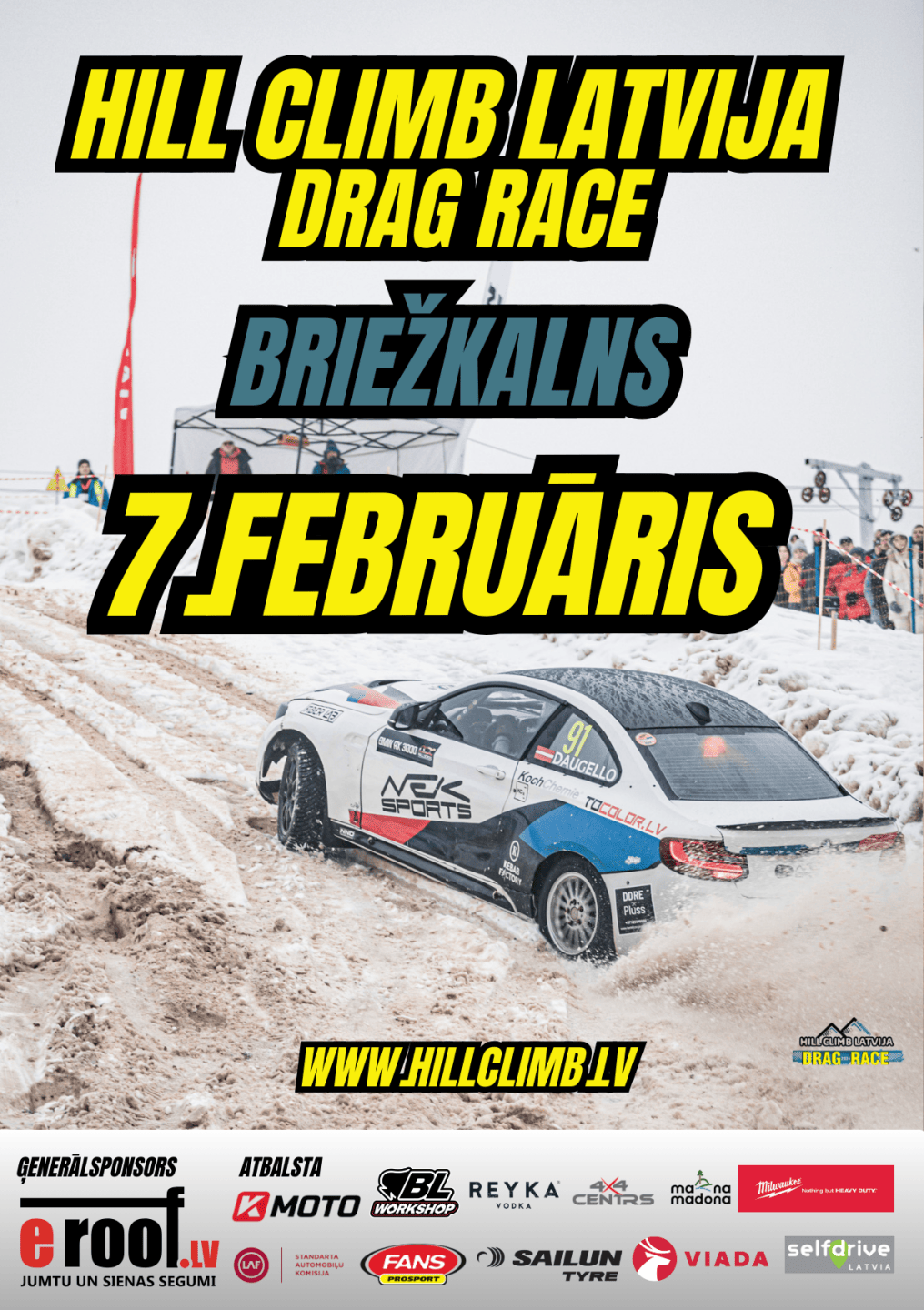 Hill Climb Latvija Drag Race 2026