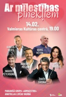 Koncerts “Ar mīlestības pinekļiem”