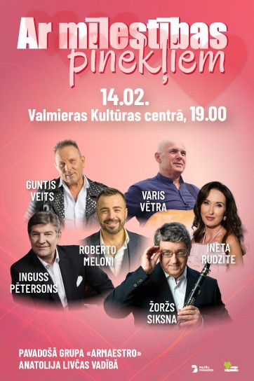 Koncerts “Ar mīlestības pinekļiem”