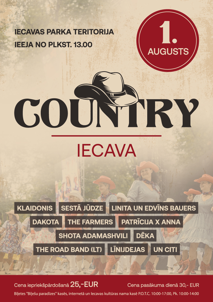 Kantrimūzikas svētki “Country Iecava”