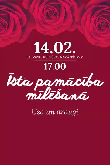 ĪSTA PAMĀCĪBA MĪLĒŠANĀ – vidējās paaudzes deju kopas “ŪSA” un draugu koncerts