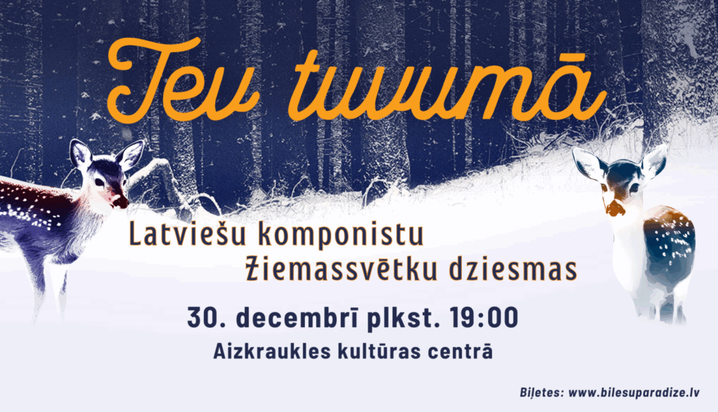 TEV TUVUMĀ | Ziemassvētku koncerts