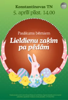 Lieldienu pasākums bērniem Konstantinovā