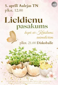 Lieldienu pasākums Aulejā
