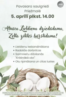 Pavasara saulgrieži Priežmalē