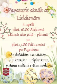 Lieldienu svinības un brīvdabas pasākums Ābeles ciemā