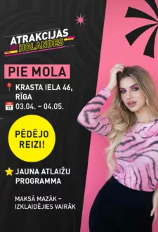 Atrakcijas no Holandes 2026 – pēdējo reizi Rīgā!