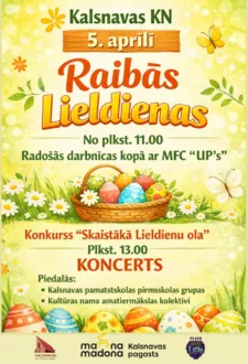 Raibās Lieldienas Kalsnavā