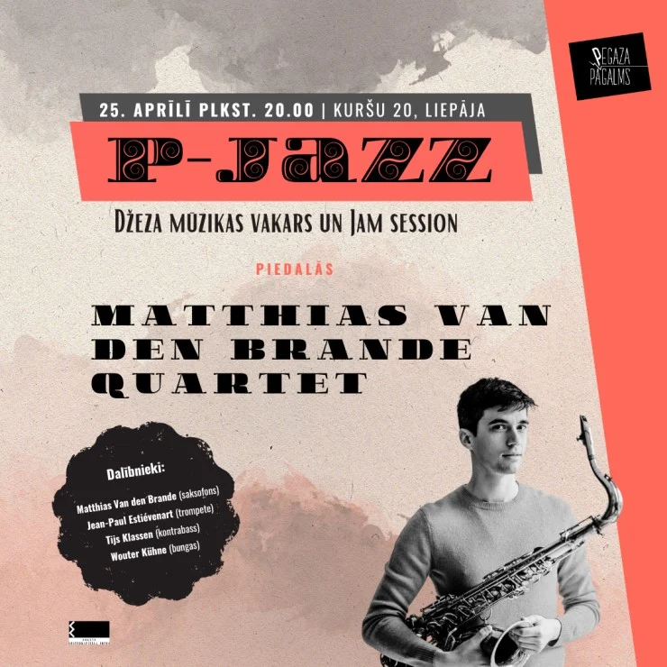P-JAZZ | Matthias Van den Brande Quartet + Jam Session