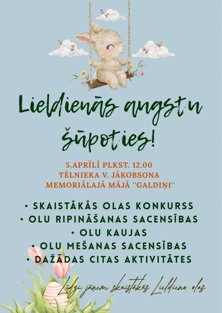 “Lieldienās augstu šūpoties!”, Bebros