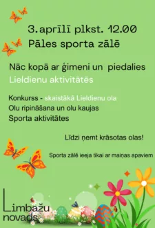 Lieldienu aktivitātes Pālē