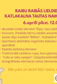Raibu raibās Lieldieniņas