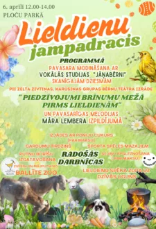 Lieldienu jampadracis Ploču parkā