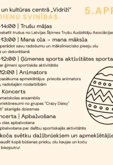 Lieldienu svinības Vidrižos