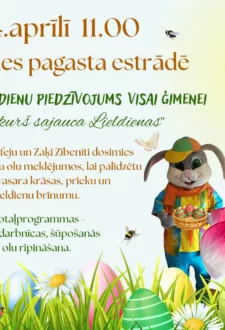 “Zaķis, kurš sajauca Lieldienas”, Klintainē