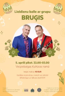 Lieldienu balle ar grupu “Bruģis”