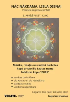 Nāc nākdama, Liela diena!