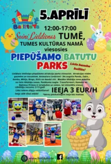 Piepūšamās atrakcijas bērniem