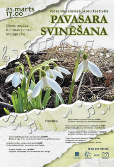 Vidzemes sieviešu koru festivāls PAVASARA SVINĒŠANA