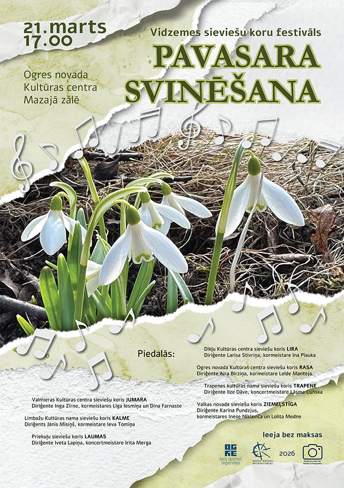 Vidzemes sieviešu koru festivāls PAVASARA SVINĒŠANA