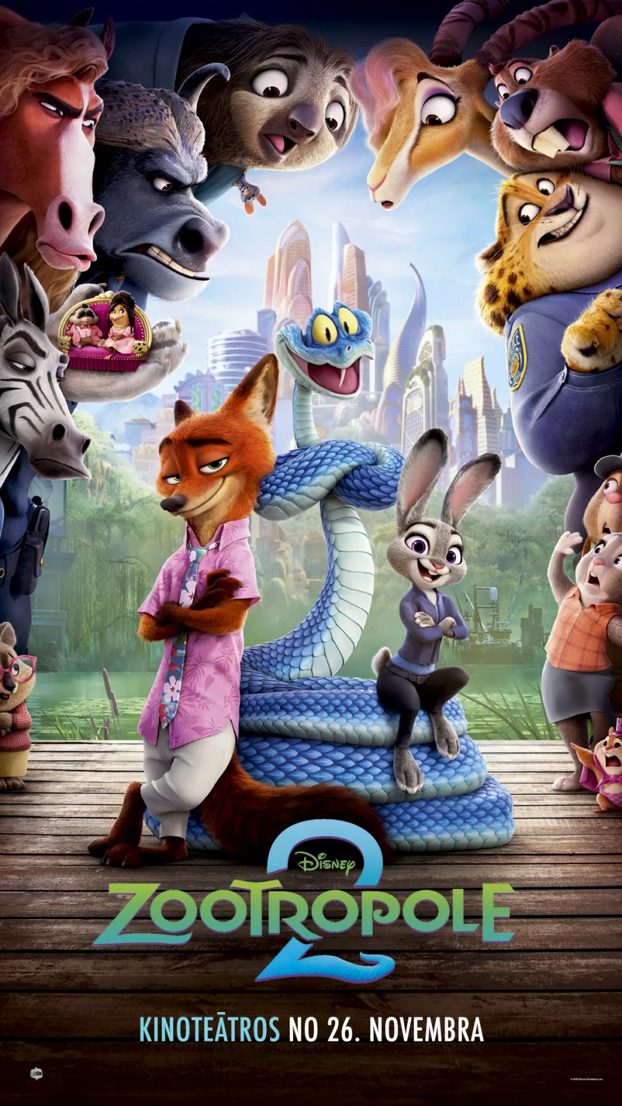 Animācijas filma ZOOTROPOLE 2