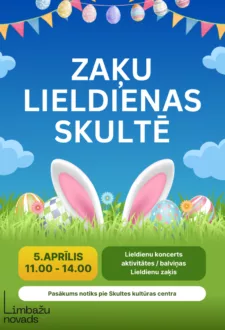 Zaķu Lieldienas Skultē!