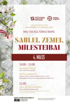Latvijas Republikas Neatkarības atjaunošanas diena un pavasara tirgus Maltā “Saulei, zemei, mīlesteibai”