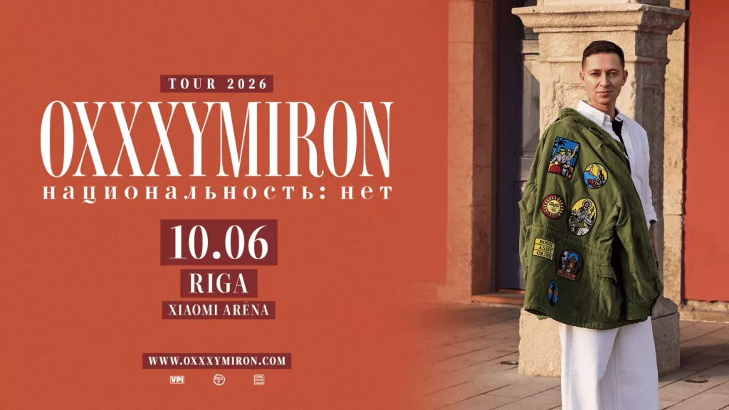 Oxxxymiron tūre 2026 «Tautība: nav». Jaunais albums & Best Of