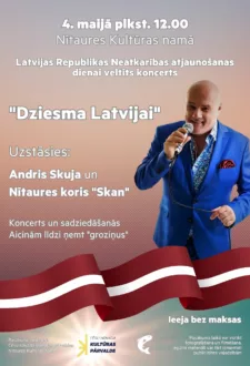 Svētku koncerts “Dziesma Latvijai”