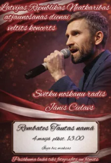 Latvijas Republikas Neatkarības atjaunošanas dienai veltīts koncerts Rembatē