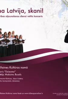 4.maija svētki. Koris “Dziesma” un Maksims Busels
