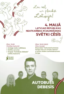 Latvijas Republikas neatkarības atjaunošanas svētki Cēsīs