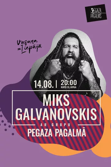 Miks Galvanovskis ar grupu Pegaza Pagalmā