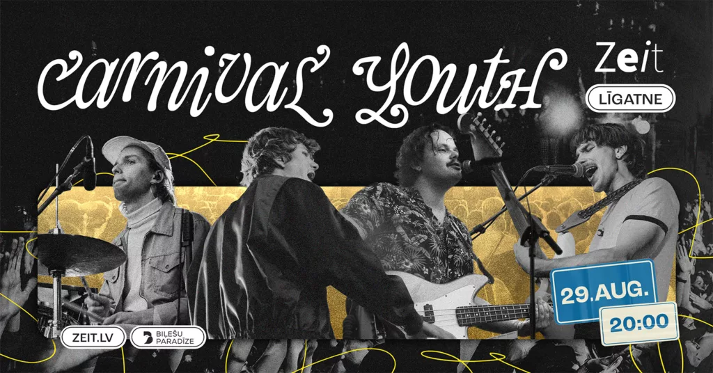 Grupas “CARNIVAL YOUTH” koncerts